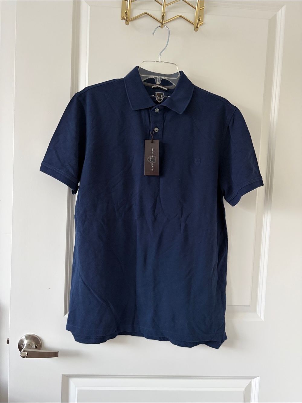 Black Brown 1826 Polo Shirt